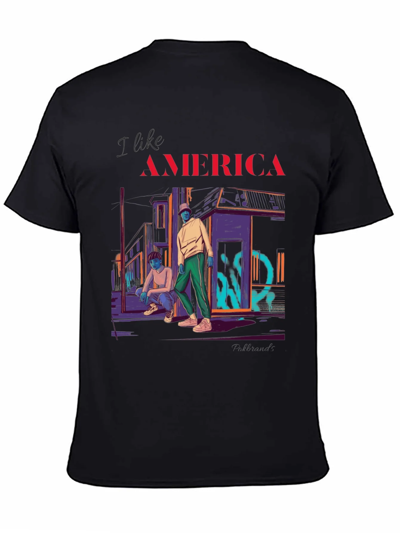 Rebbecca I Like America Graphic T-Shirt
