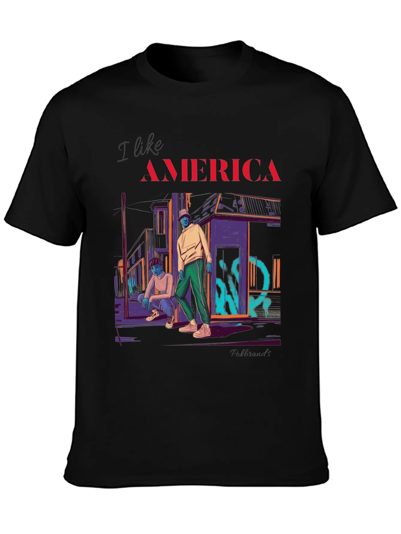 Rebbecca I Like America Graphic T-Shirt