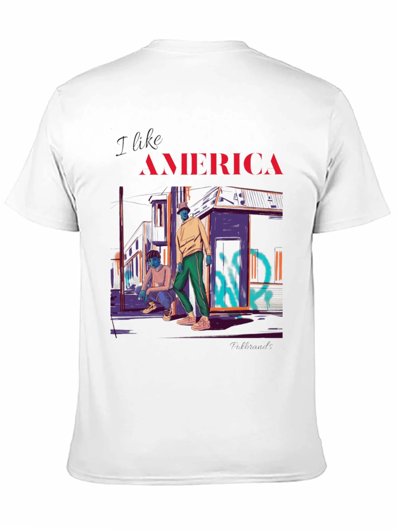 Rebbecca I Like America Graphic T-Shirt