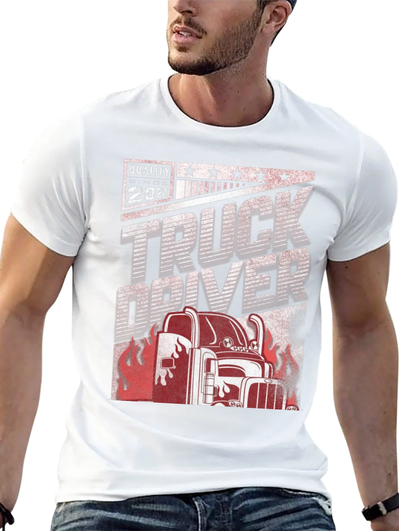 Camiseta Truck Driver Quality Since 2021