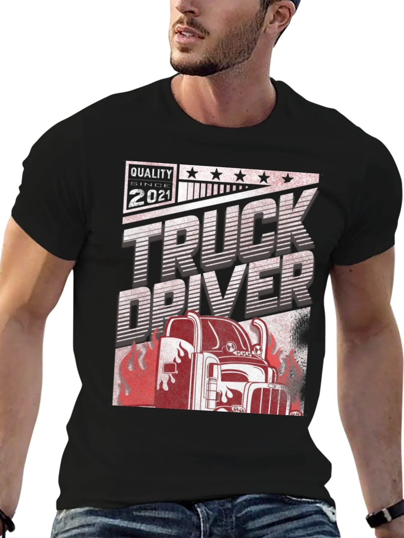 Camiseta Truck Driver Quality Since 2021