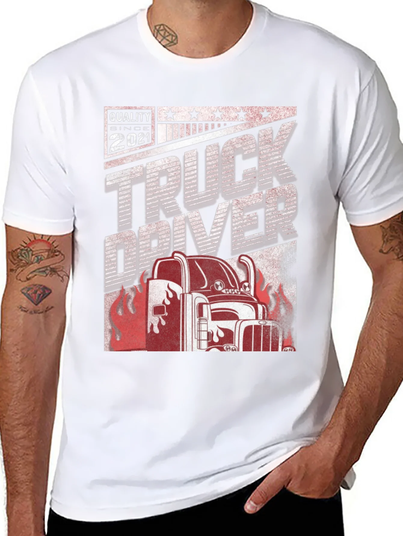 Camiseta Truck Driver Quality Since 2021