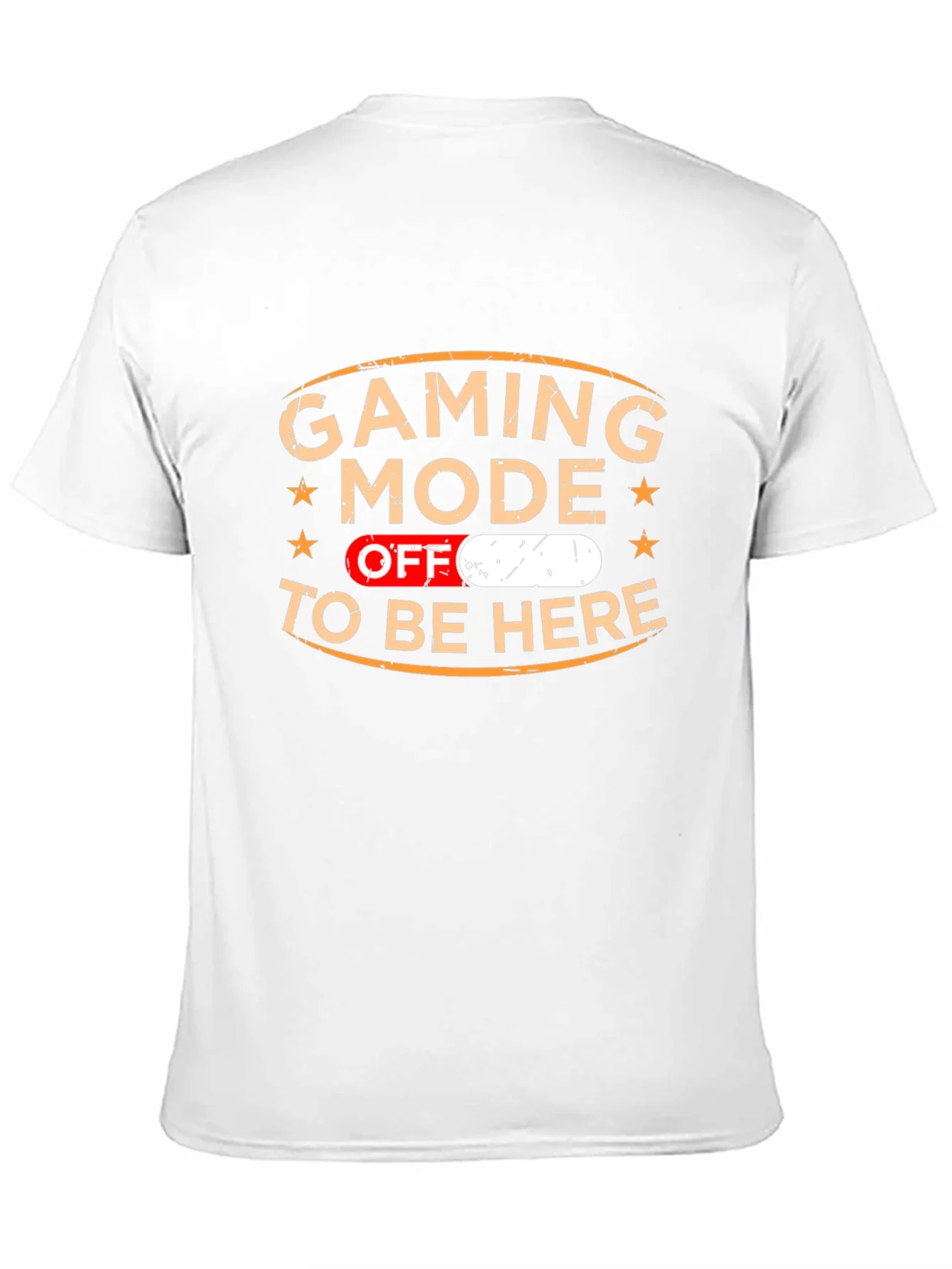 Camiseta Gaming Mode Off - Divertida y c¨®moda