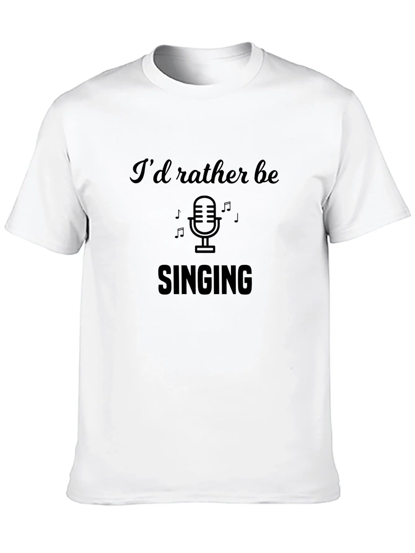 Rebbecca Id Rather Be Singing T-Shirt
