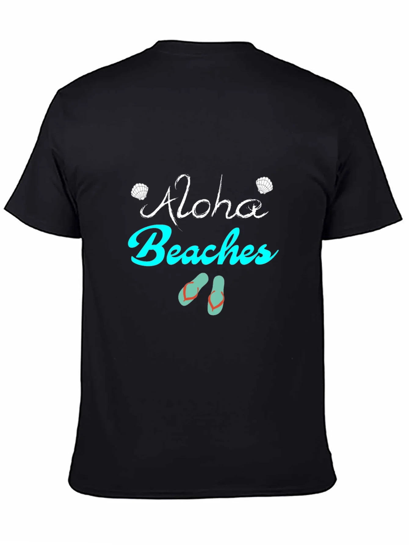 Camiseta Negra Aloha Beaches