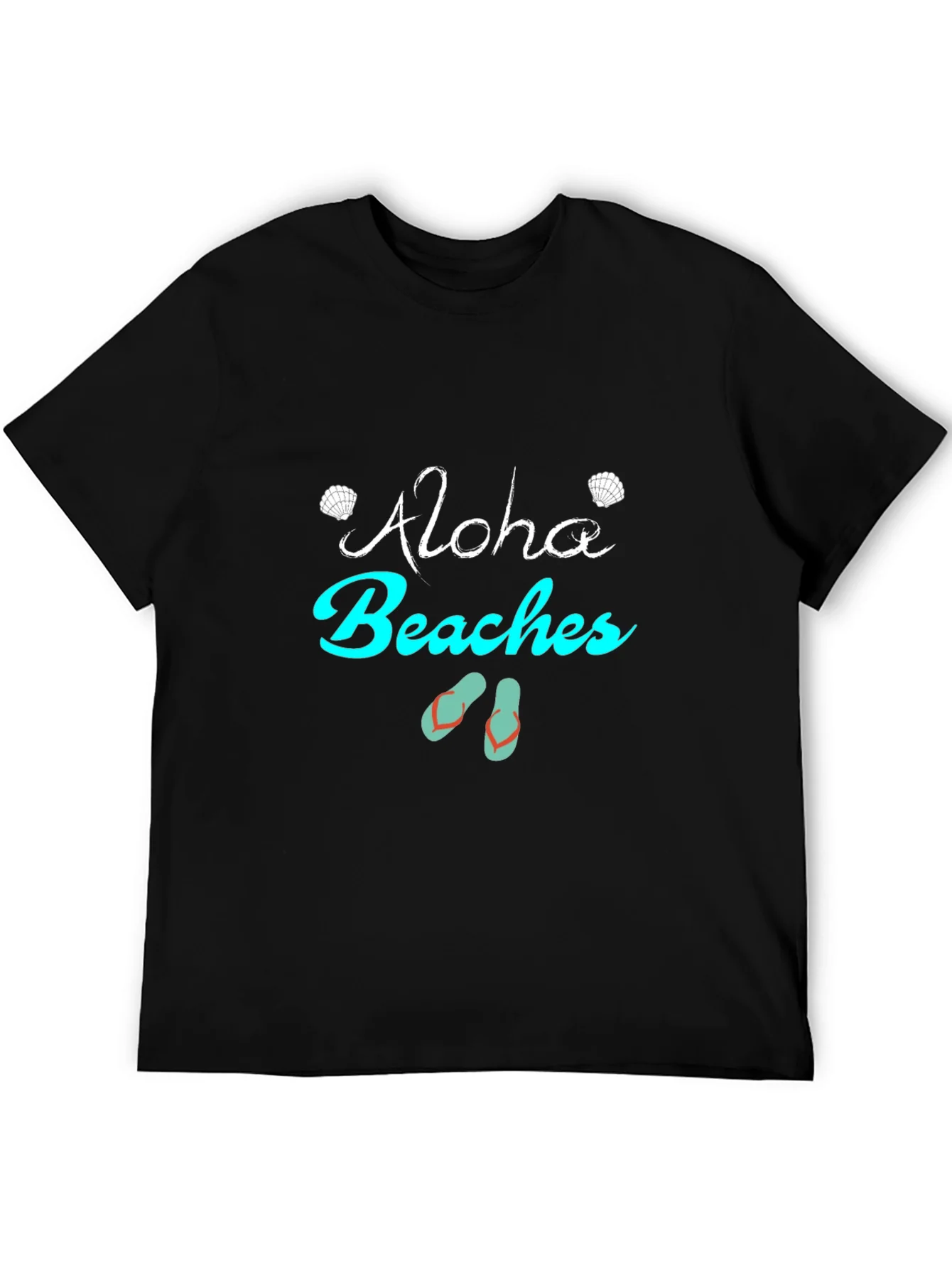 Camiseta Negra Aloha Beaches