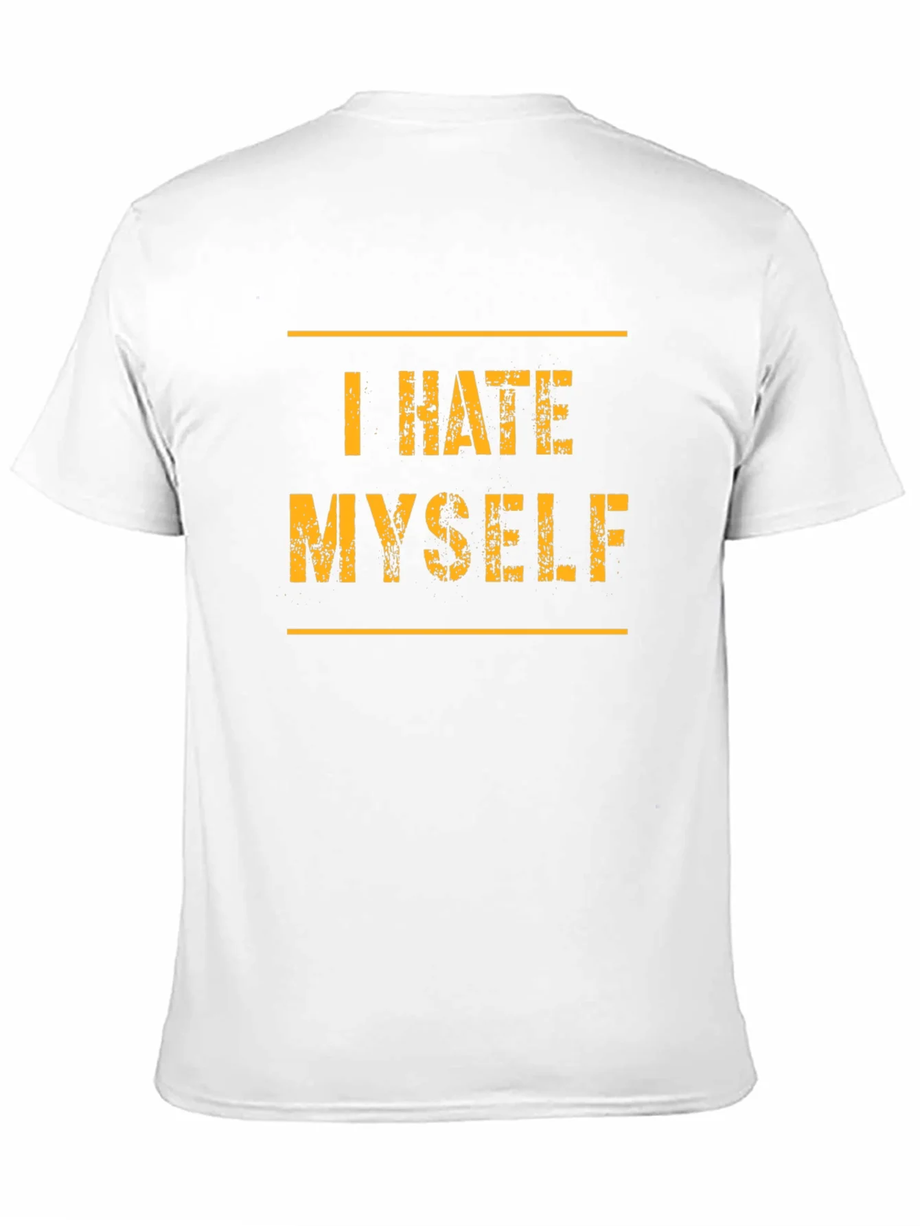 Rebbecca I Hate Myself T-Shirt - Black Graphic Tee