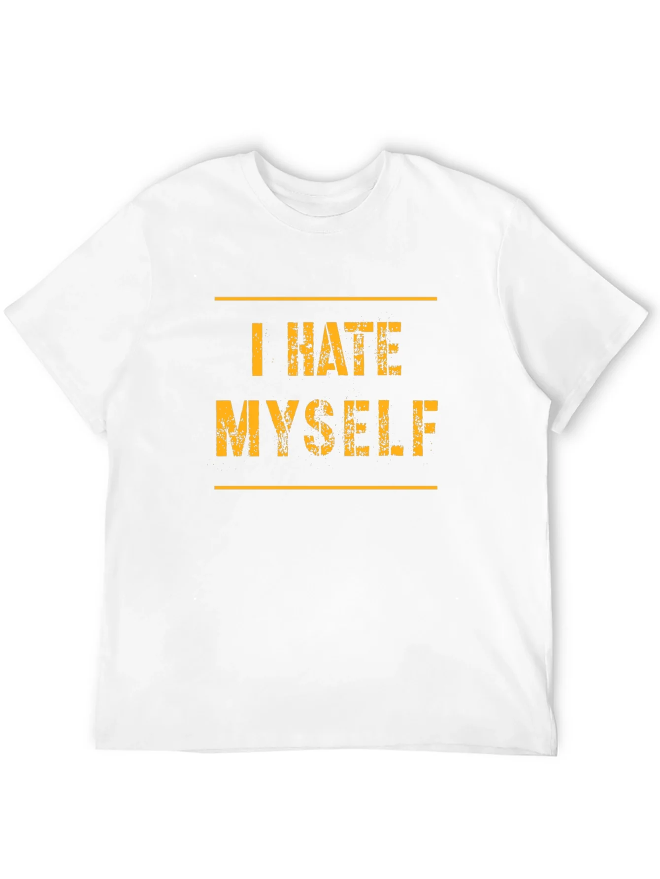 Rebbecca I Hate Myself T-Shirt - Black Graphic Tee