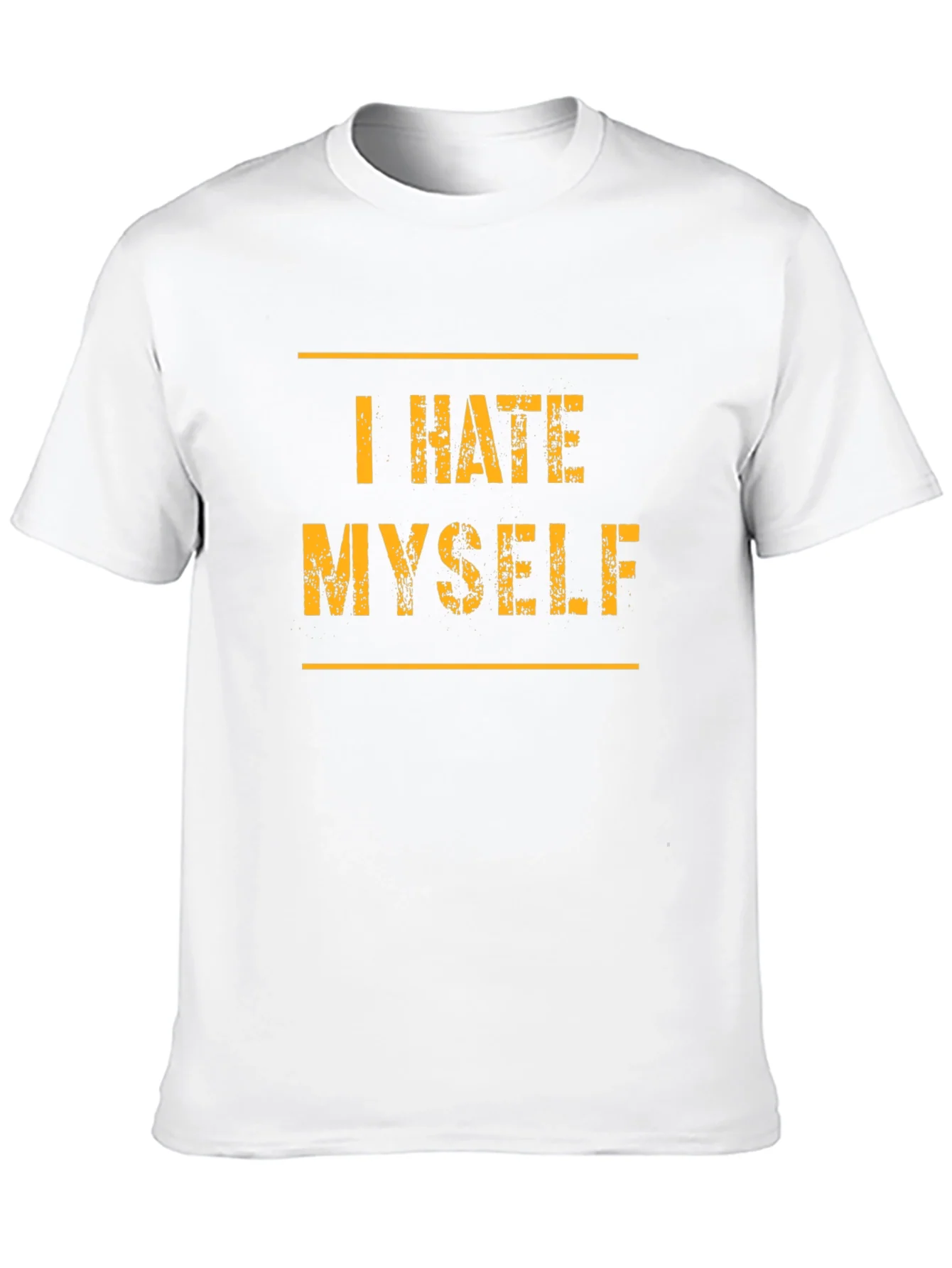 Rebbecca I Hate Myself T-Shirt - Black Graphic Tee