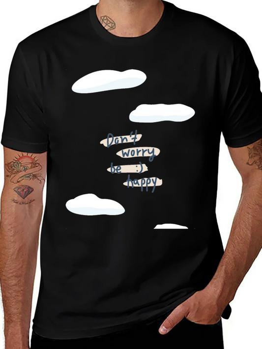 Rebbecca Dont Worry Be Happy Graphic Tee