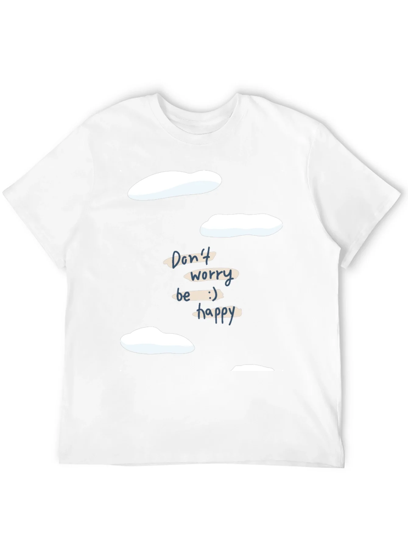 Rebbecca Dont Worry Be Happy Graphic Tee
