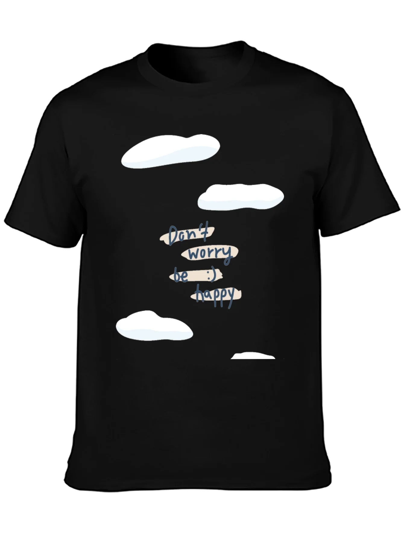 Rebbecca Dont Worry Be Happy Graphic Tee