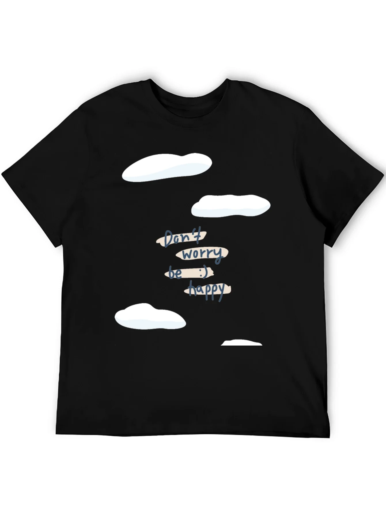 Rebbecca Dont Worry Be Happy Graphic Tee