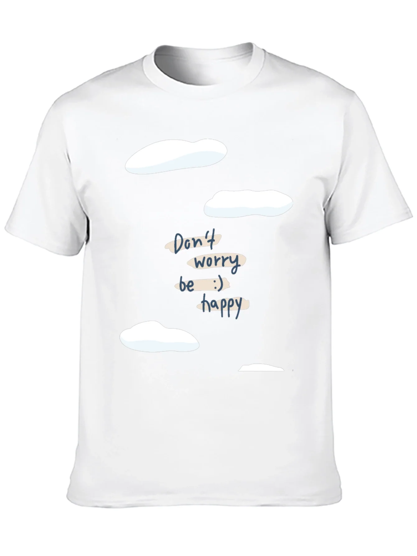 Rebbecca Dont Worry Be Happy Graphic Tee