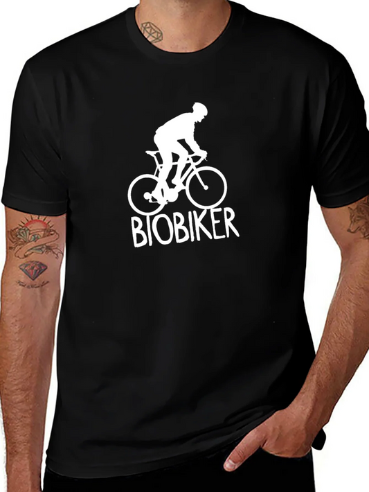 Camiseta Negra Biobiker para Ciclistas