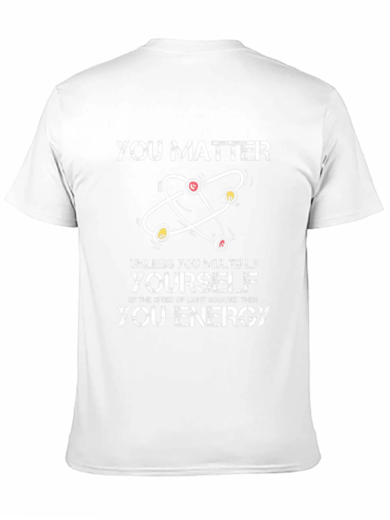Camiseta Negra Ciencia: You Matter/Energy