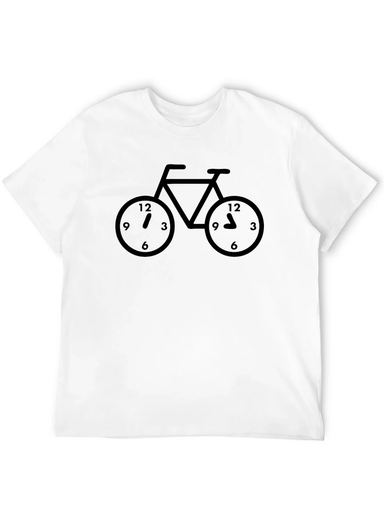 Rebbecca Time to Ride - Bicycle Clock Graphic Tee