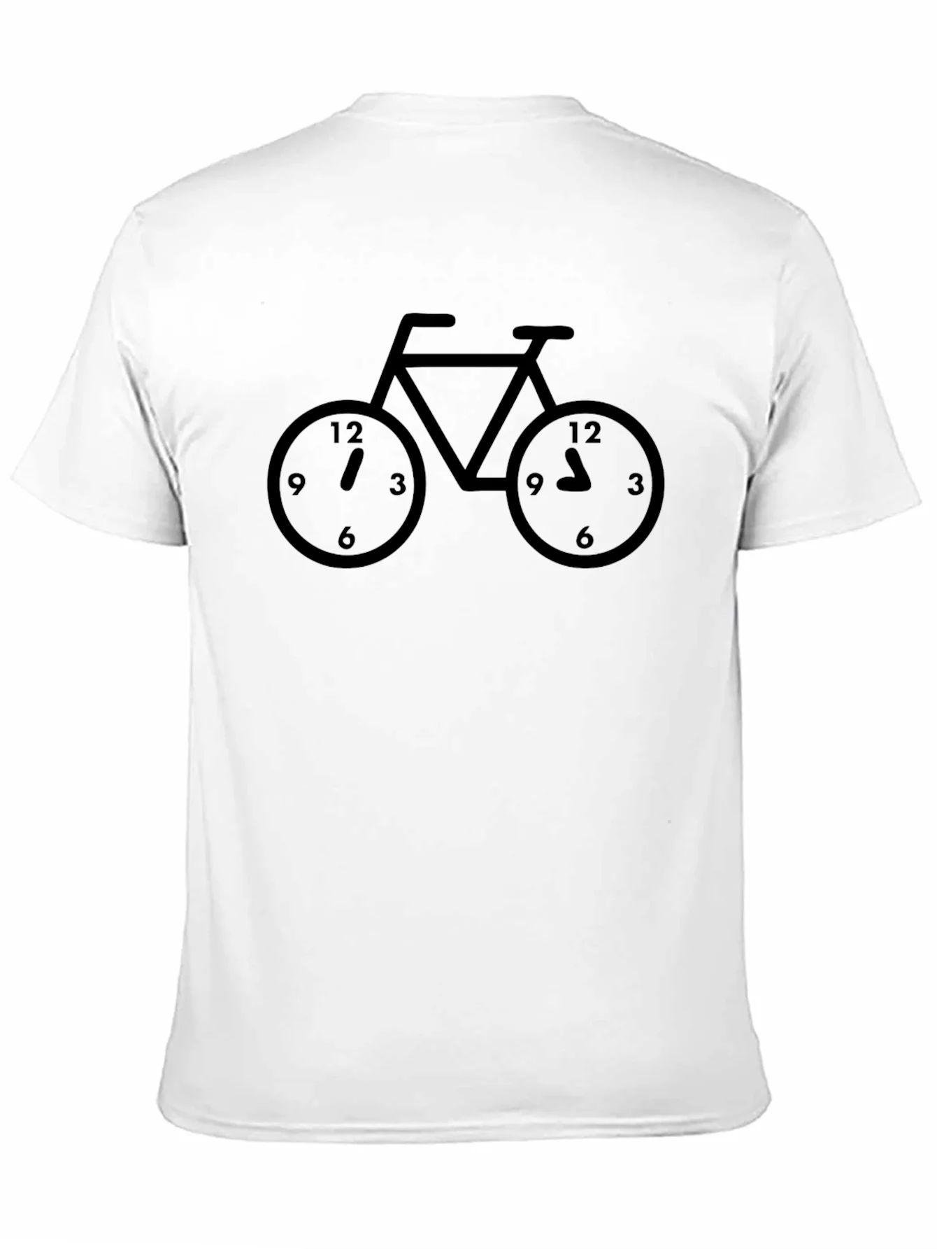 Rebbecca Time to Ride - Bicycle Clock Graphic Tee