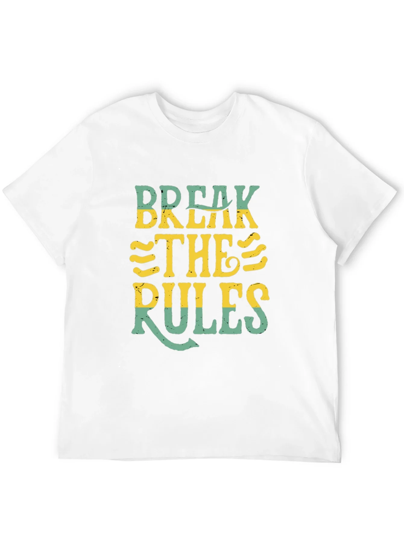 Rebbecca Break the Rules Graphic T-Shirt - Black