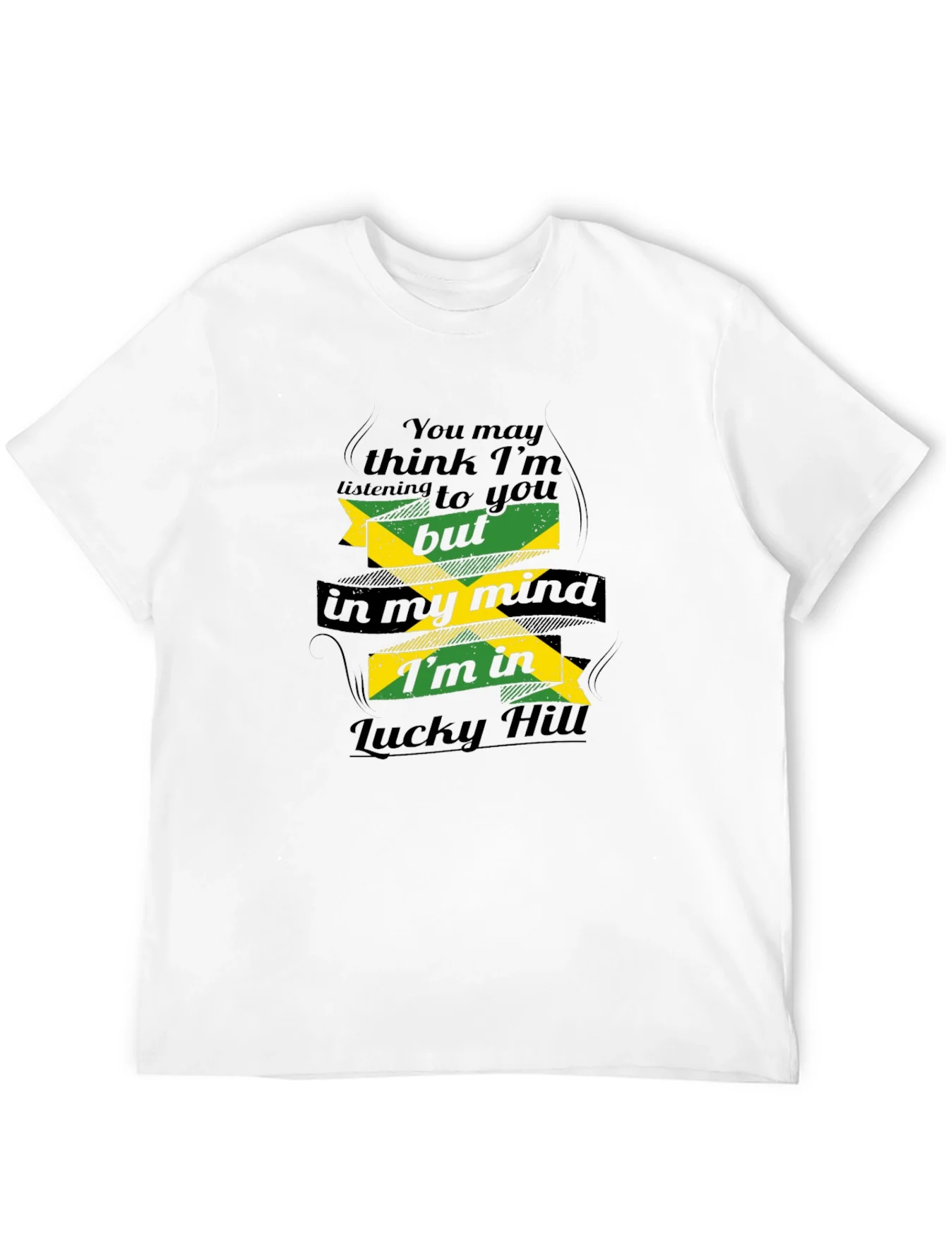 Camiseta Negra Jamaica Lucky Hill