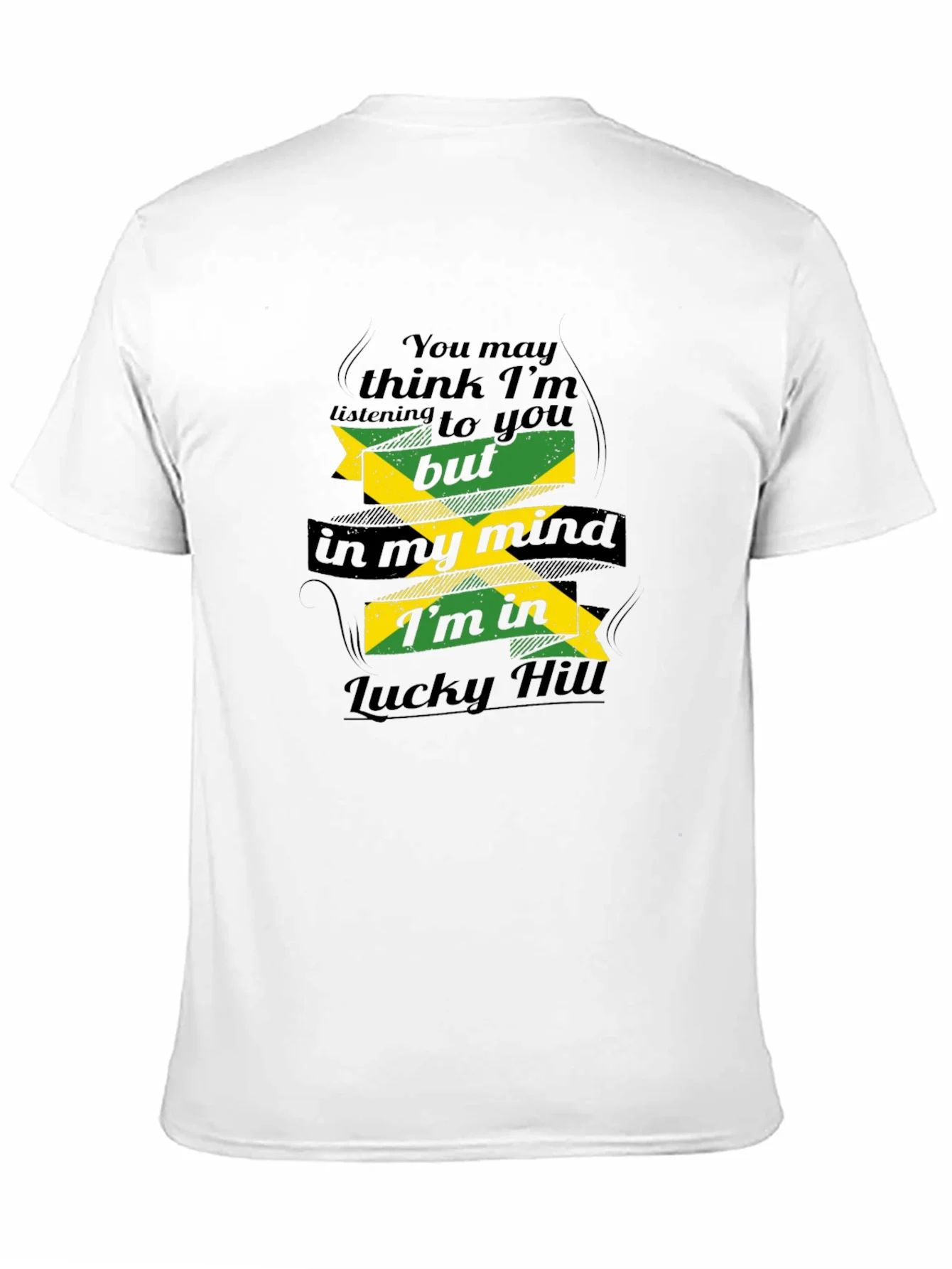 Camiseta Negra Jamaica Lucky Hill