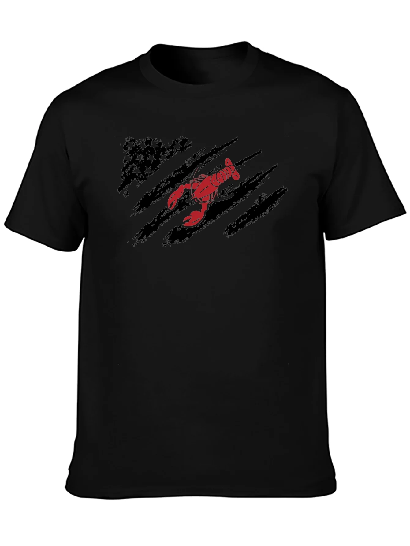 Rebbecca Lobster American Flag T-Shirt