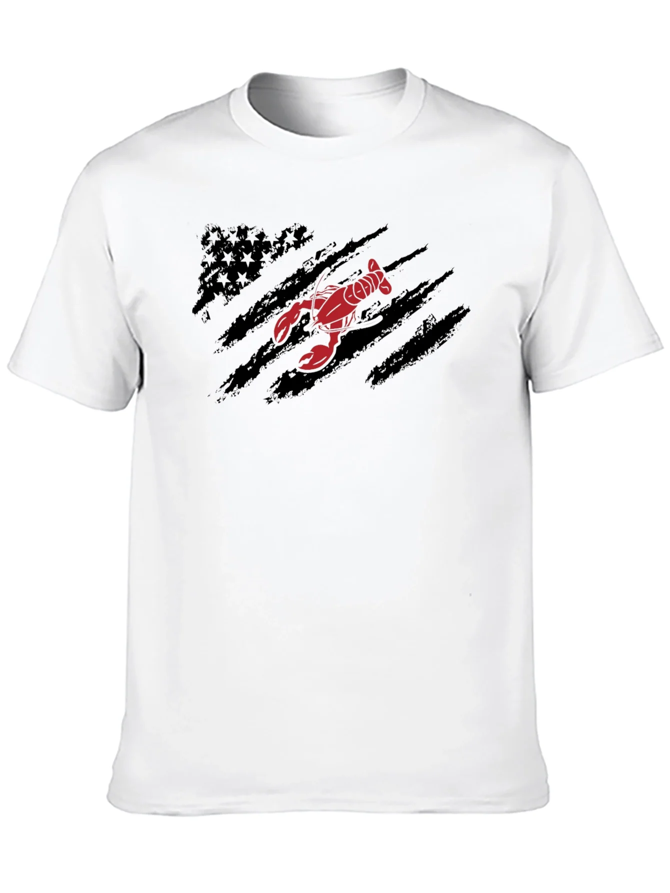 Rebbecca Lobster American Flag T-Shirt