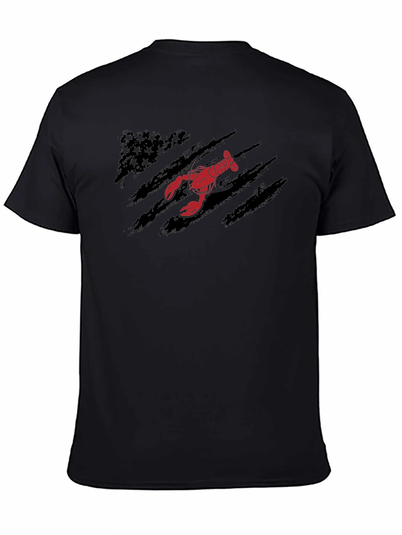 Rebbecca Lobster American Flag T-Shirt