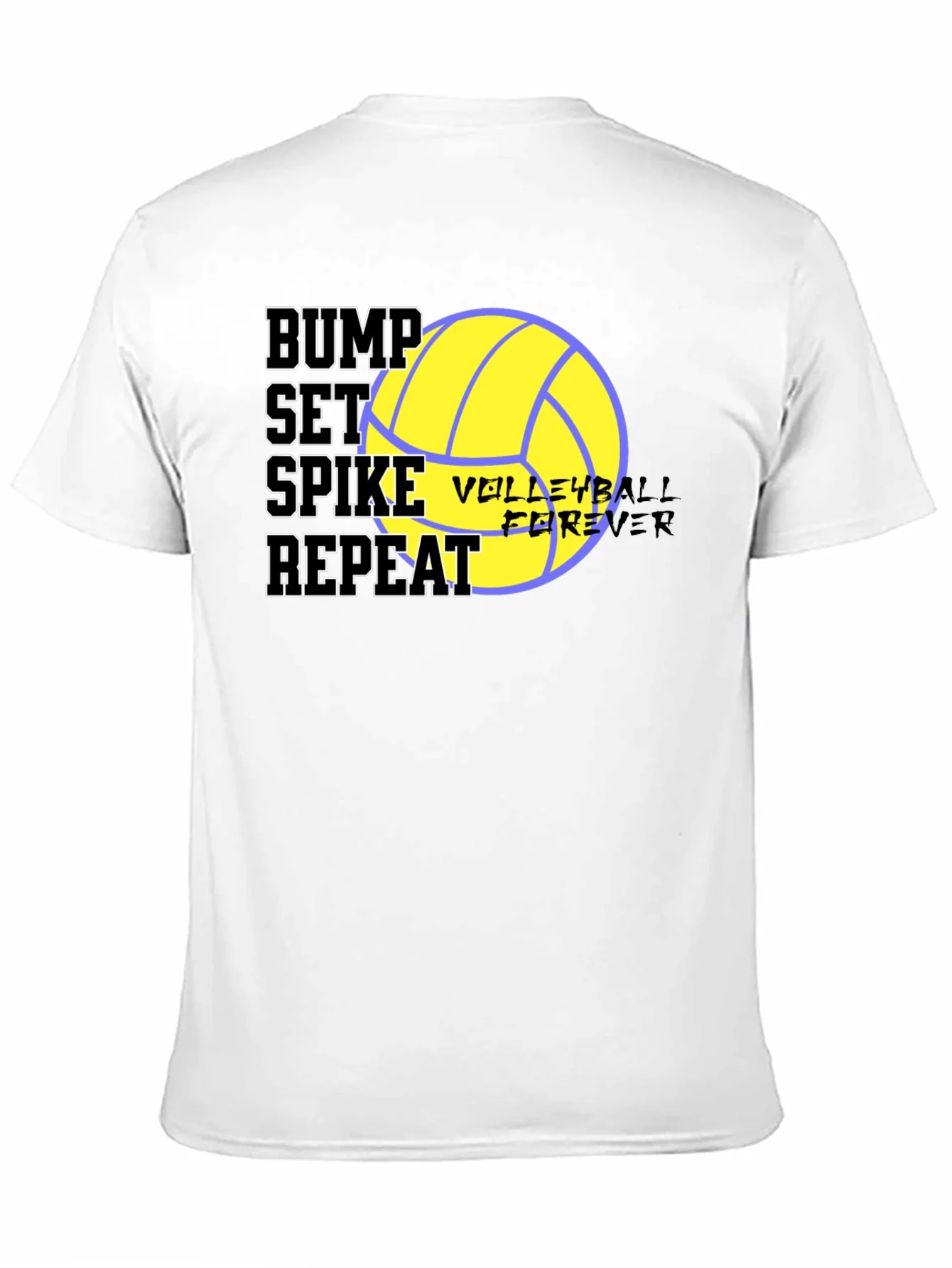 Camiseta Bump Set Spike Repeat Voleibol