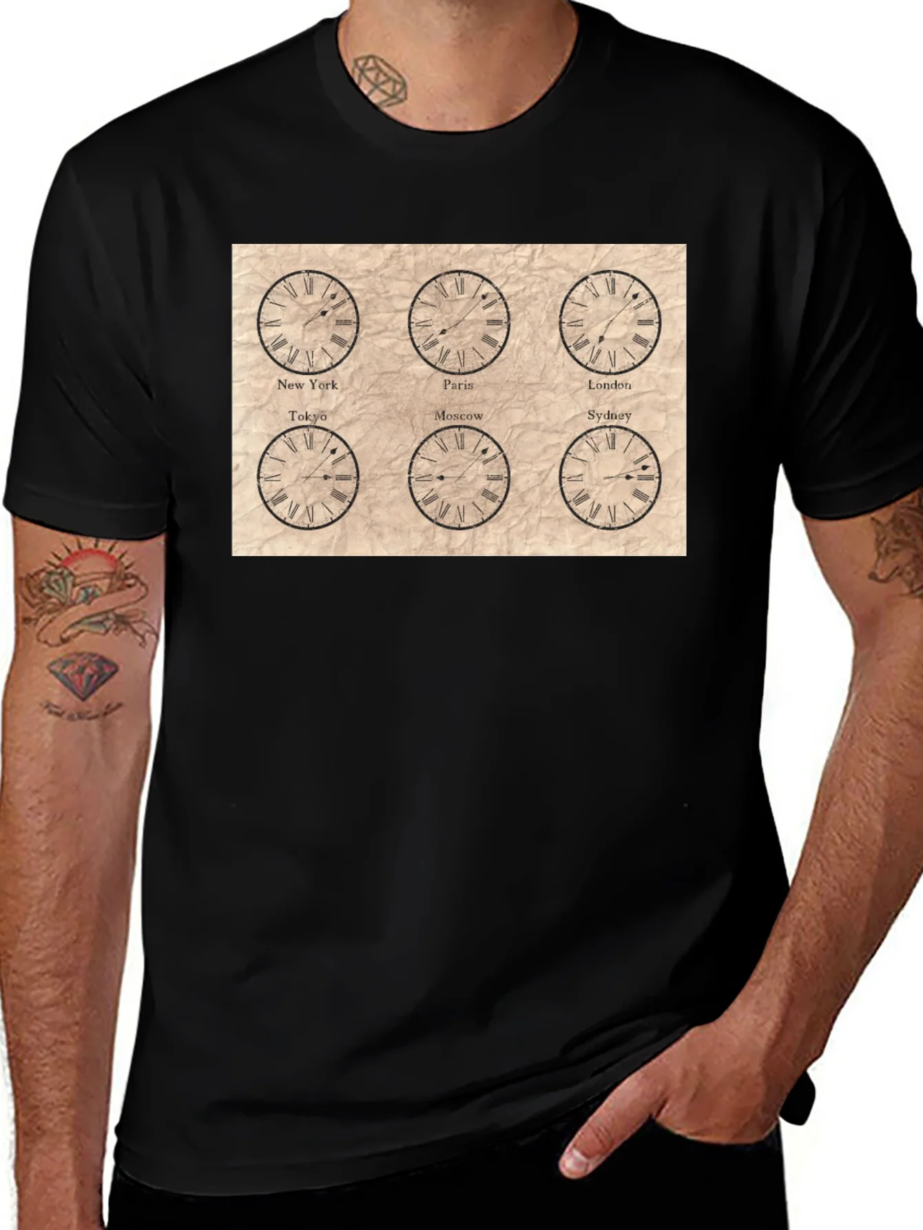 Rebbecca World Time Zone T-Shirt