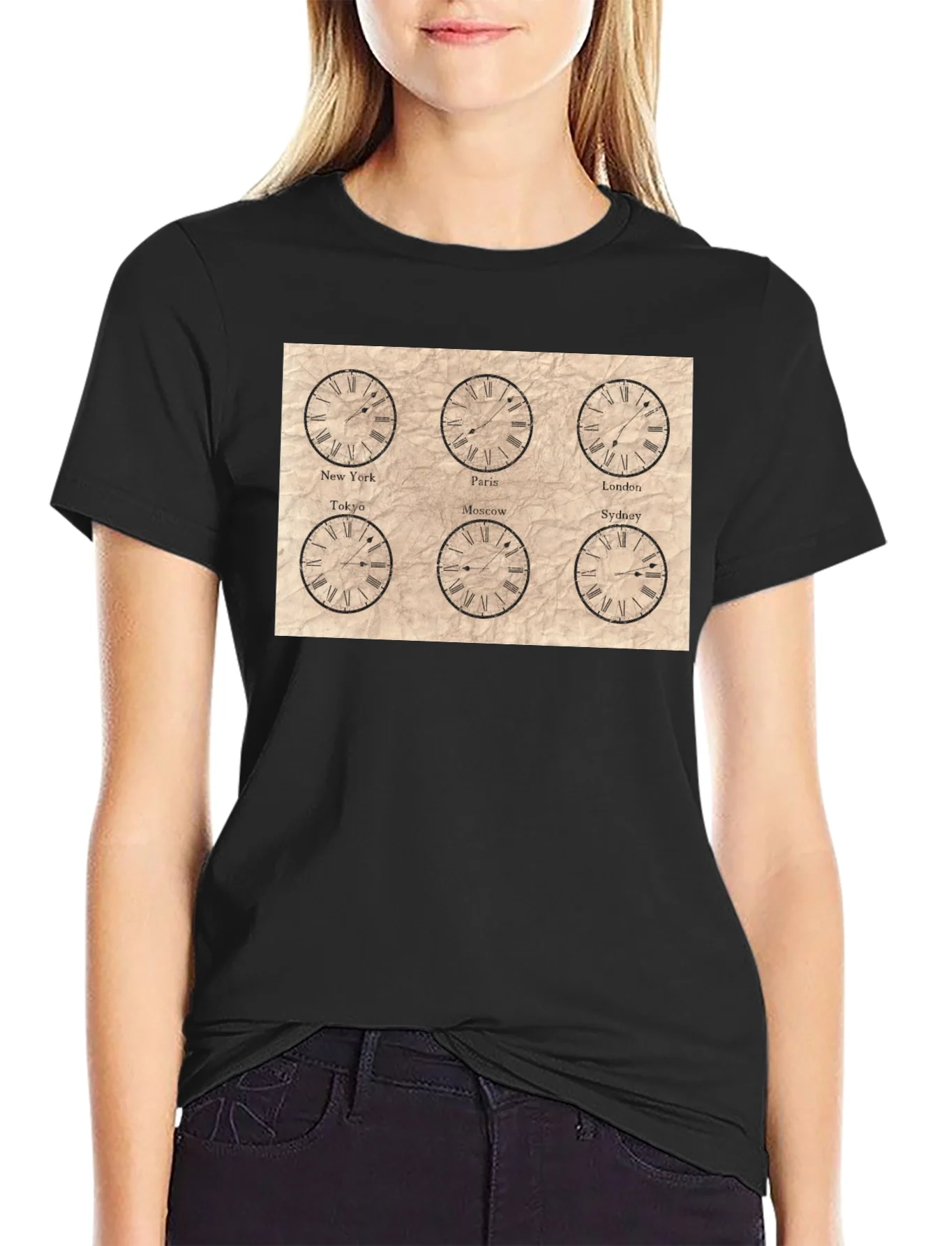 Rebbecca World Time Zone T-Shirt