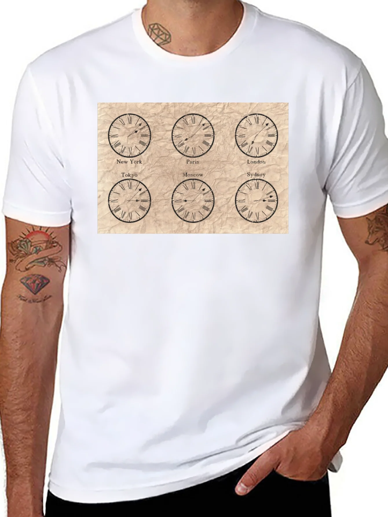 Rebbecca World Time Zone T-Shirt
