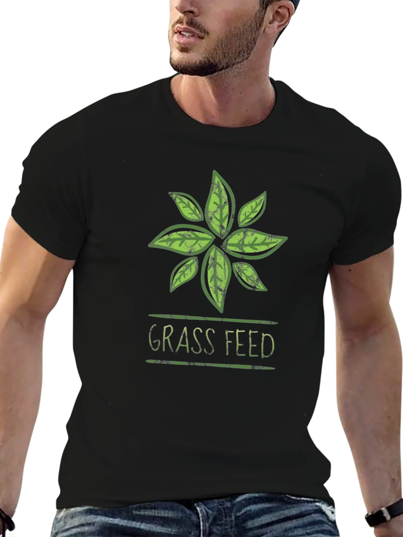 Rebbecca Grass Feed Graphic Tee - Eco Friendly Fashion
