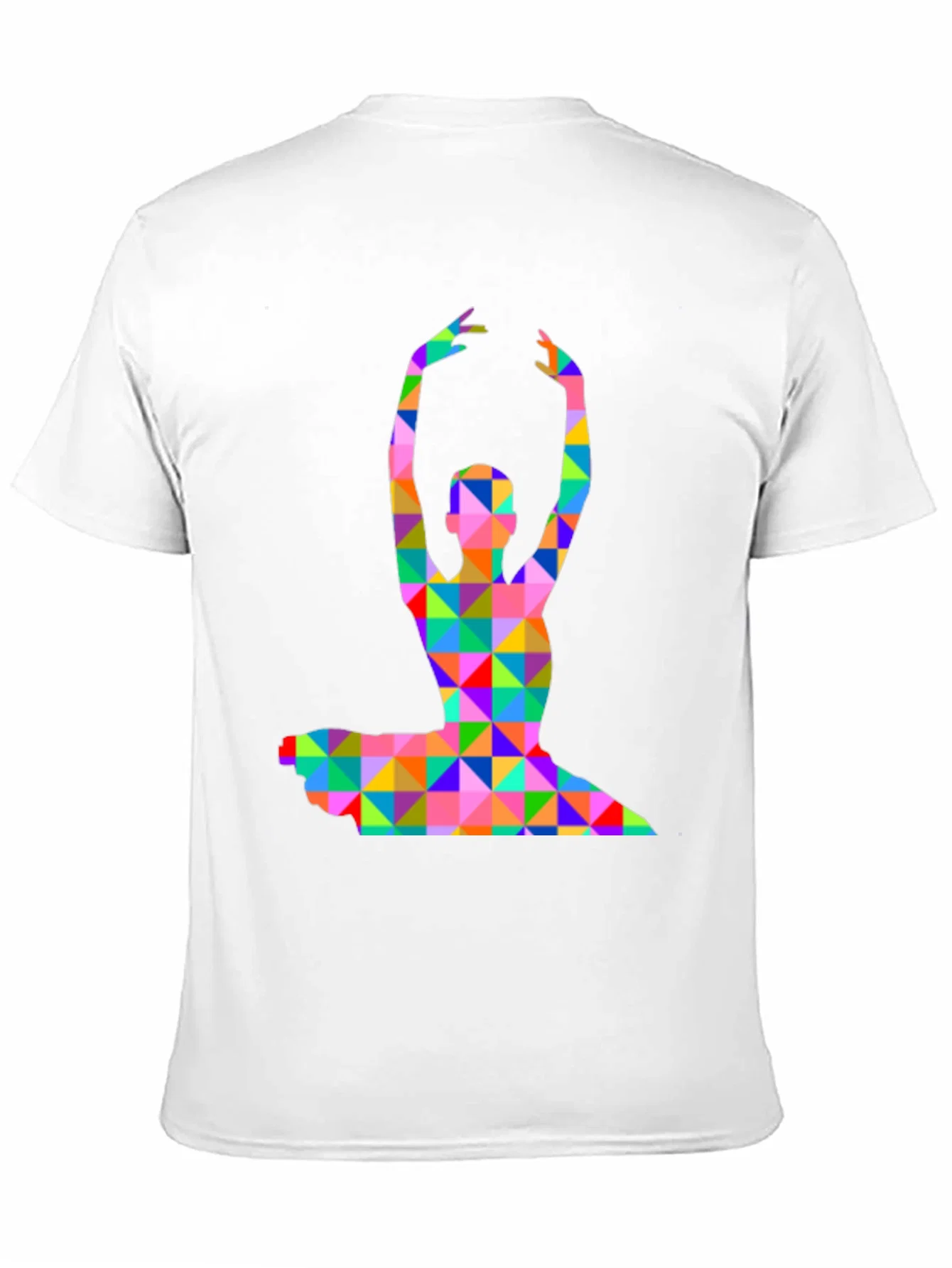Rebbecca Geometric Ballerina Graphic T-Shirt - Black