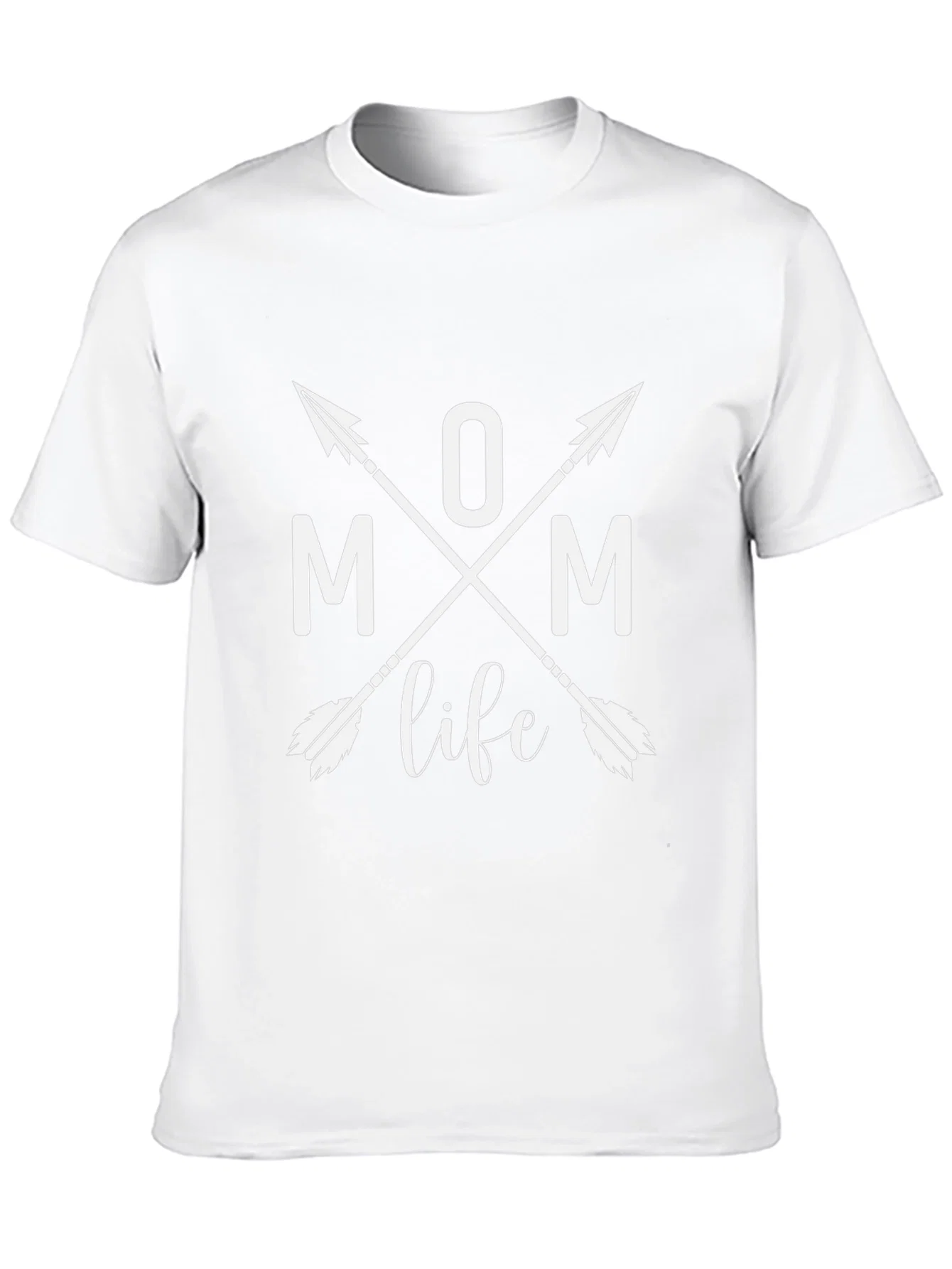 Rebbecca Mom Life Arrow Graphic Tee - Black