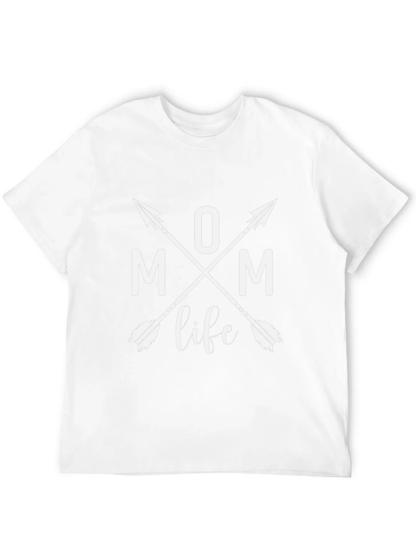 Rebbecca Mom Life Arrow Graphic Tee - Black