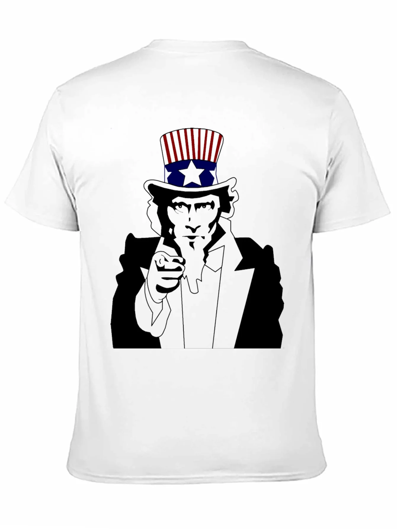 Rebbecca Uncle Sam Pointing Black T-Shirt