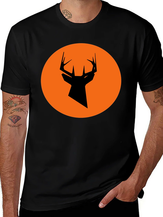 Rebbecca Modern Deer Silhouette Graphic Tee