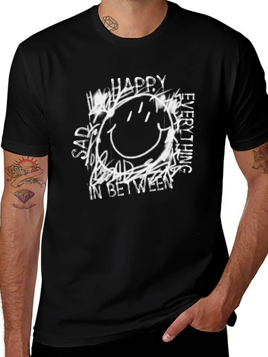 Rebbecca Happy Sad T-Shirt - Graphic Tee