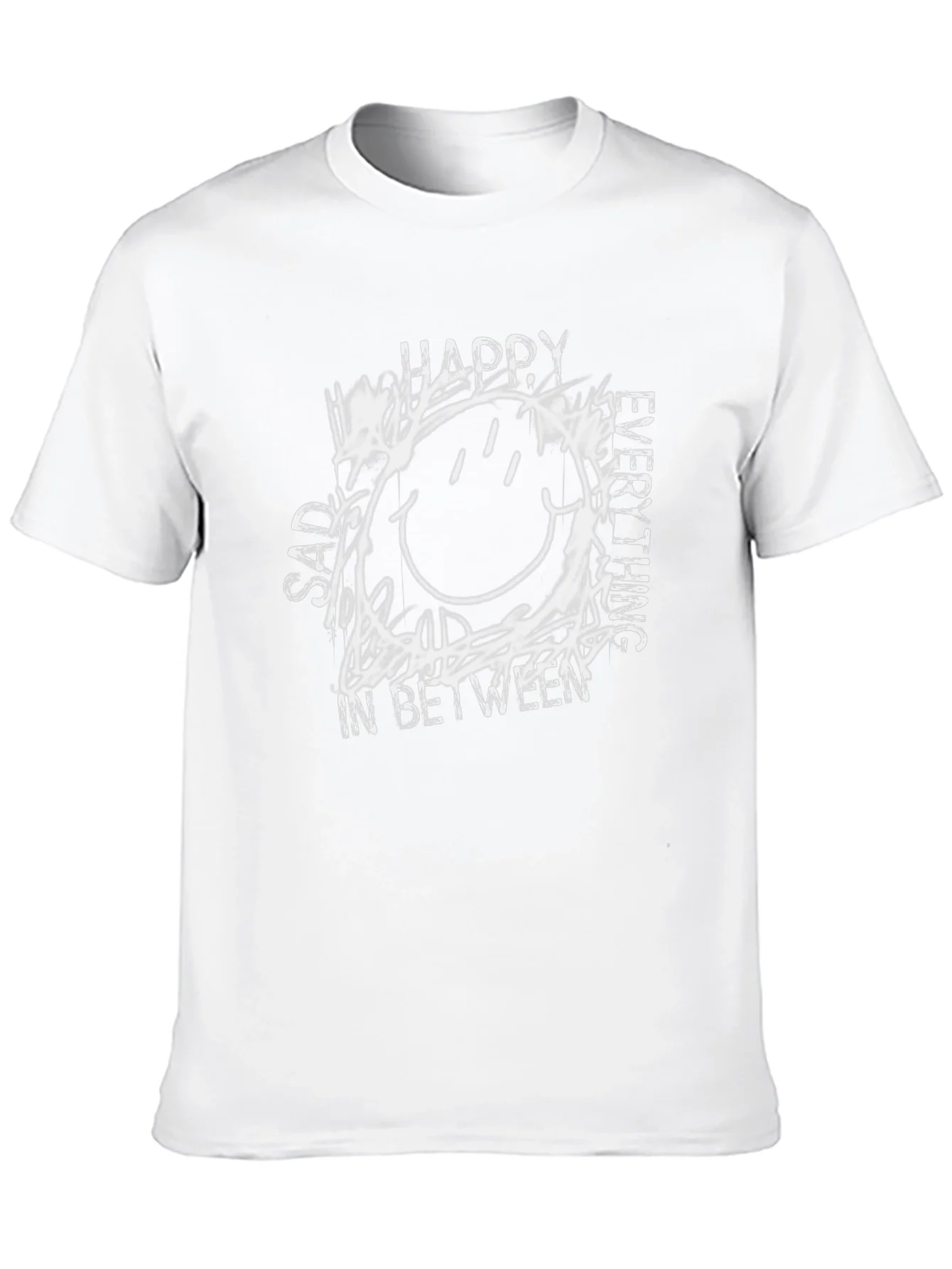 Rebbecca Happy Sad T-Shirt - Graphic Tee