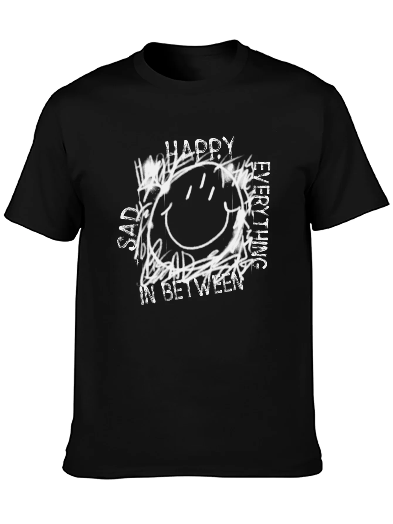 Rebbecca Happy Sad T-Shirt - Graphic Tee