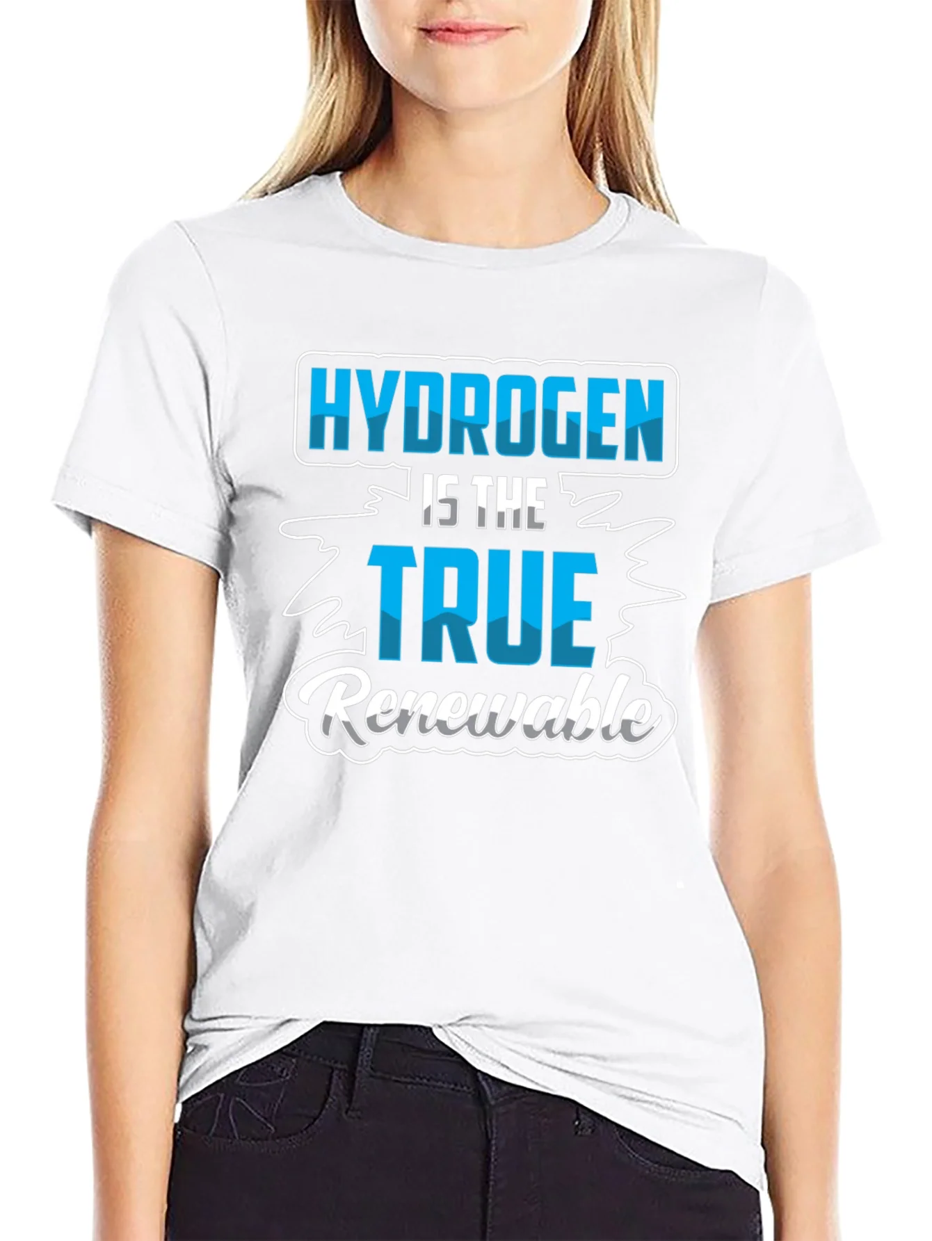 Rebbecca Hydrogen is the True Renewable T-Shirt