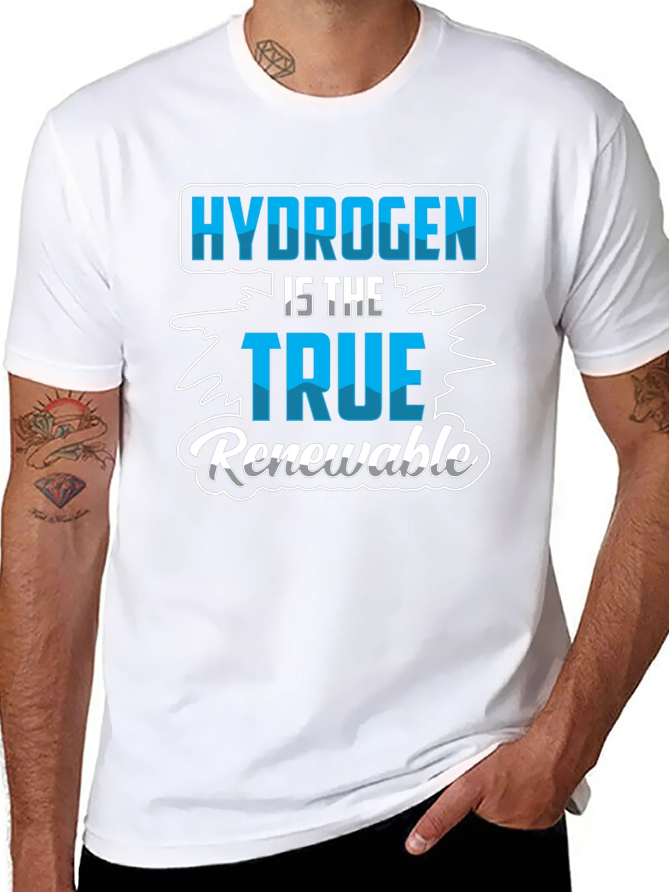 Rebbecca Hydrogen is the True Renewable T-Shirt