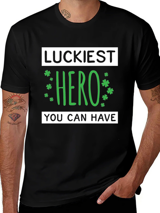 Rebbecca Luckiest Hero Graphic Tee - St. Patricks Day