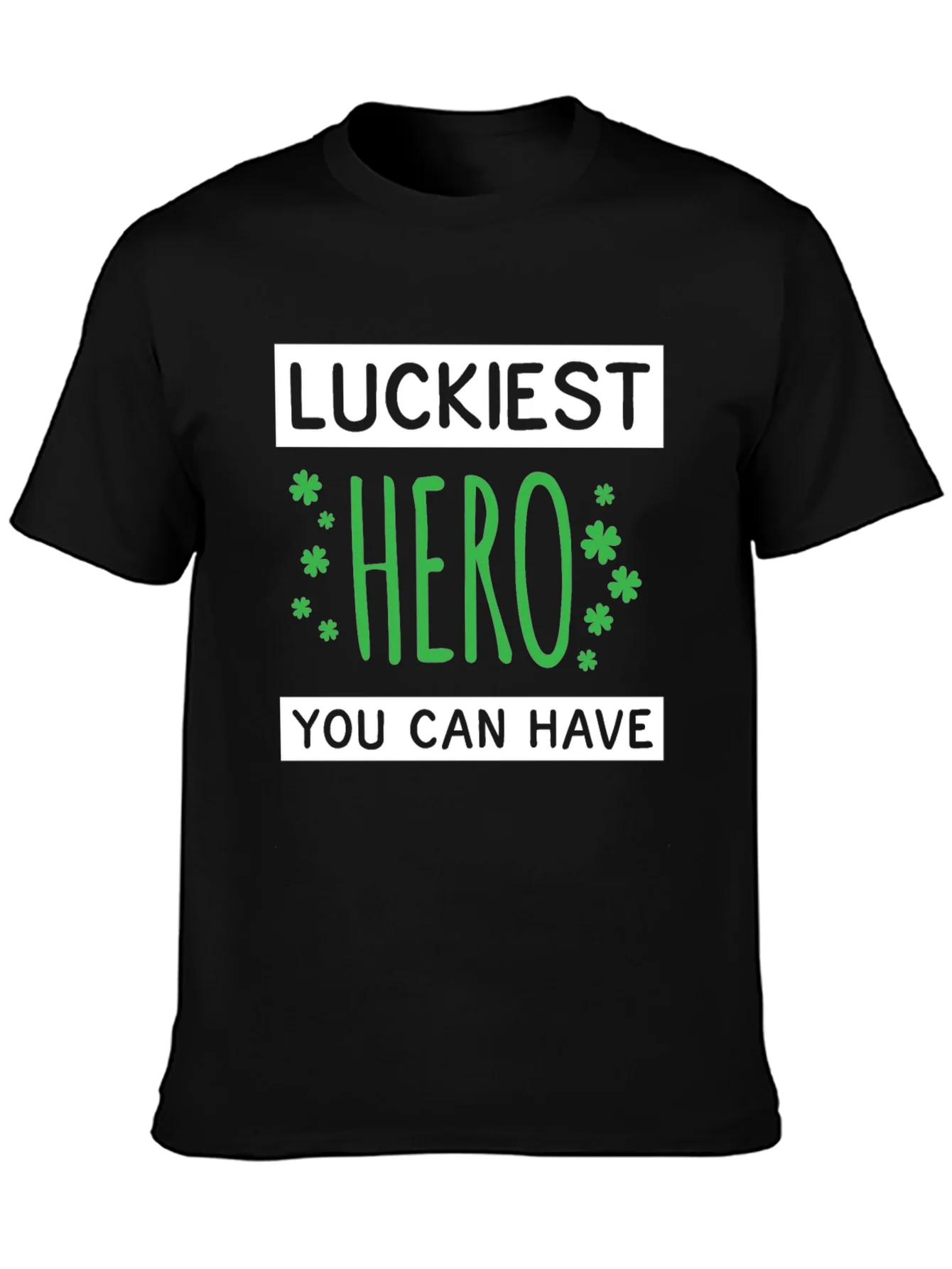 Rebbecca Luckiest Hero Graphic Tee - St. Patricks Day