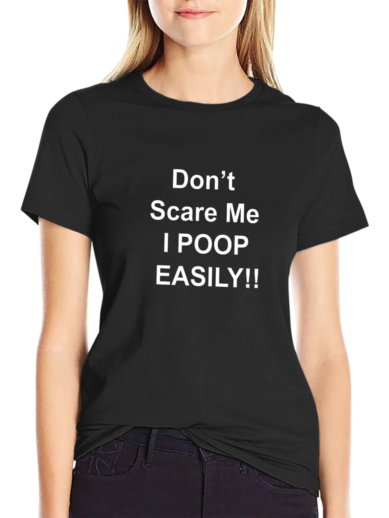 Rebbecca Funny Dont Scare Me Graphic Tee
