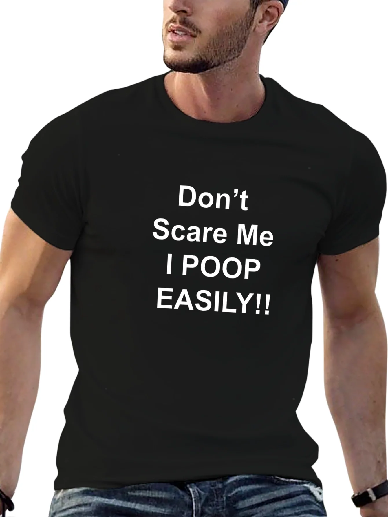 Rebbecca Funny Dont Scare Me Graphic Tee