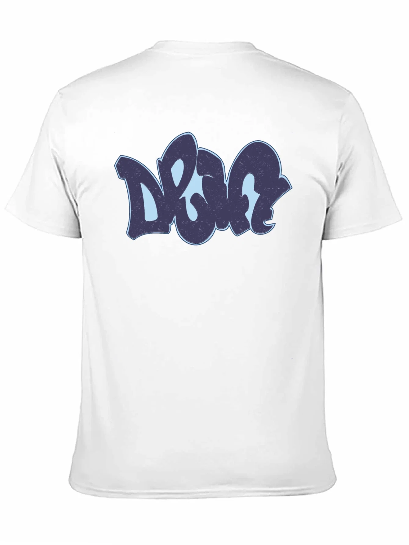 Rebbecca Cool Urban Style DOG Graphic Black T-Shirt