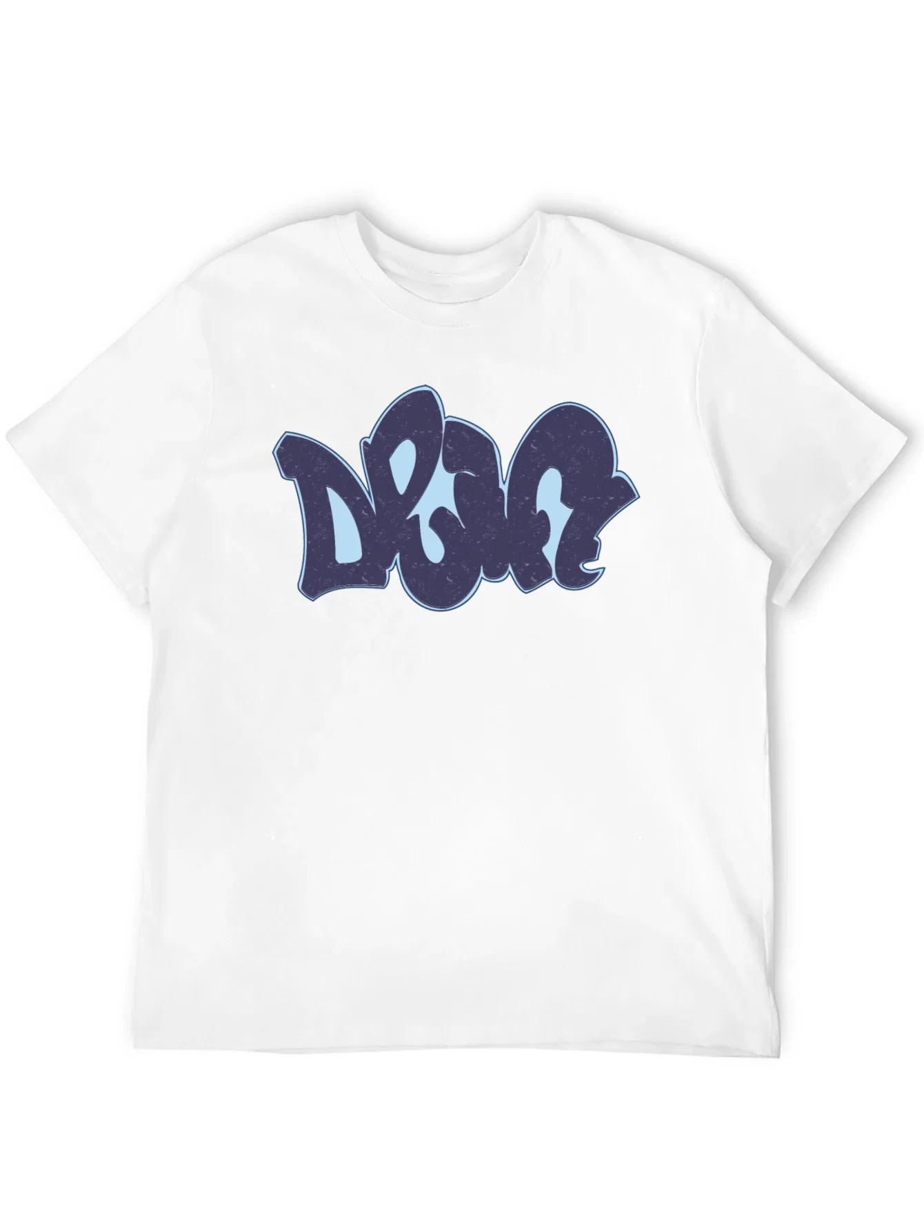 Rebbecca Cool Urban Style DOG Graphic Black T-Shirt