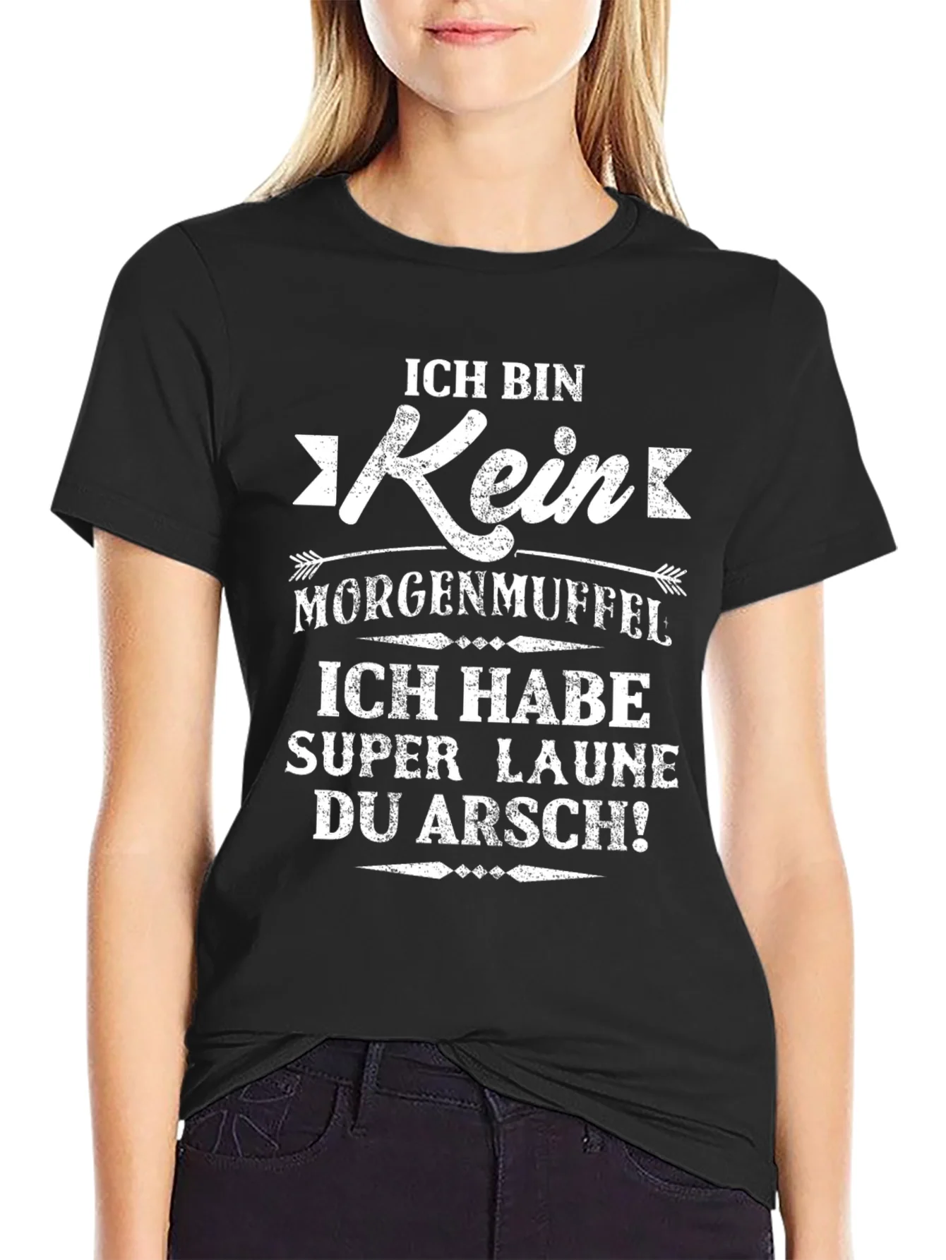 Rebbecca Ich Bin Kein Morgenmuffel Graphic Tee